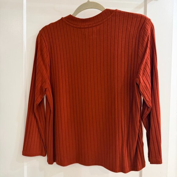 Lou & Grey Rust Sweater - Picture 2 of 4